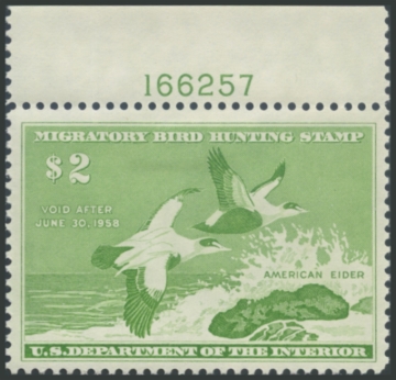 Picture of RW24 1957 Duck Stamp 