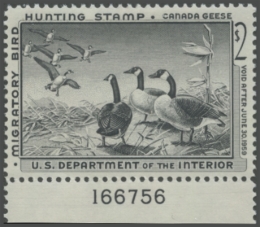 Picture of RW25 1958 Duck Stamp 
