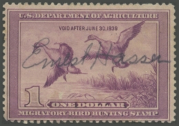 Picture of RW5 1938 Duck Stamp 