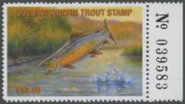 Picture of 2009 Wisconsin Trout Stamp