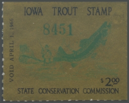 Picture of 1965 Iowa Trout Stamp