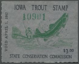 Picture of 1966 Iowa Trout Stamp