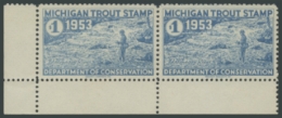 Picture of 1953 Michigan Fishing Stamp