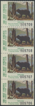 Picture of 1981 West Virginia UNKNOWN STAMP