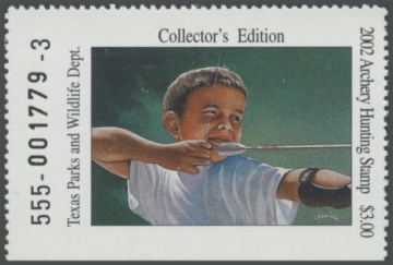 Picture of 2002 Texas UNKNOWN STAMP