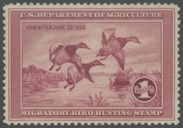 Picture of RW2 1935 Duck Stamp 