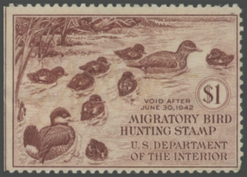 Picture of RW8 1941 Duck Stamp 