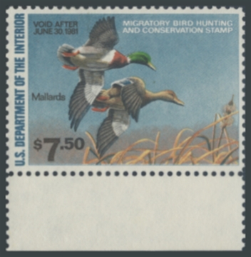 Picture of RW47 1980 Duck Stamp 