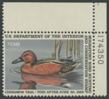 Picture of RW52 1985 Duck Stamp