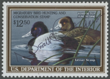 Picture of RW56 1989 Duck Stamp Artist Signed 