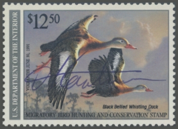 Picture of RW57 1990 Duck Stamp Artsist Signed 