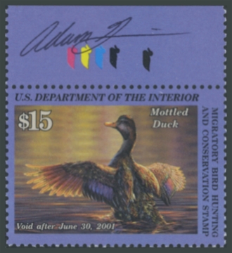 Picture of RW67 2000 Duck Stamp  Artist Signed