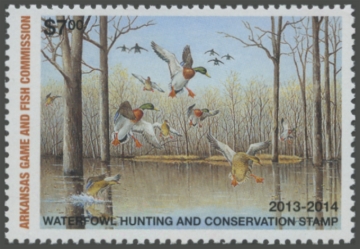 Picture of 2013 Arkansas Duck Stamp