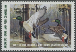 Picture of 1985 Arkansas Duck Stamp Hunter Type