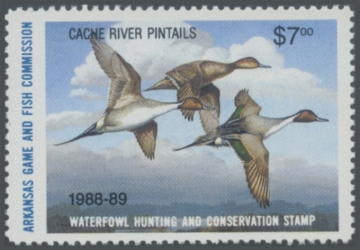 Picture of 1988 Arkansas Duck Stamp