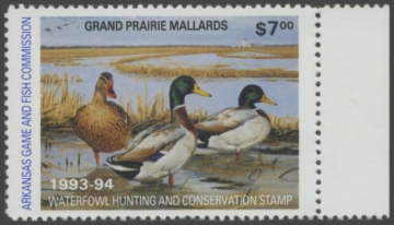 Picture of 1993 Arkansas Duck Stamp