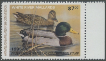 Picture of 1995 Arkansas Duck Stamp