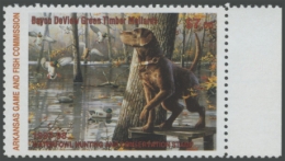 Picture of 1997 Arkansas Duck Stamp. Hunter Type