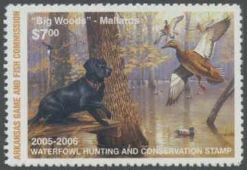 Picture of 2004 Arkansas Duck Stamp Hunter Type