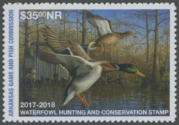 Picture of 2017 Arkansas Duck Stamp NR Hunter Type