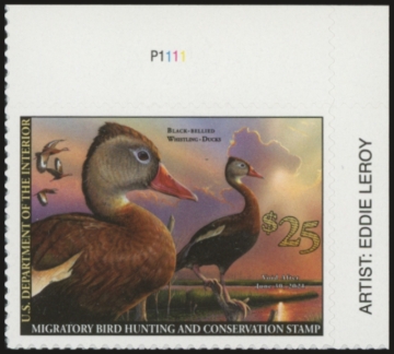 Picture of RW87 2020 Duck Stamp PNS